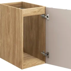 Base bagno sospesa 30x60h cm 1 anta beige rovere Swim