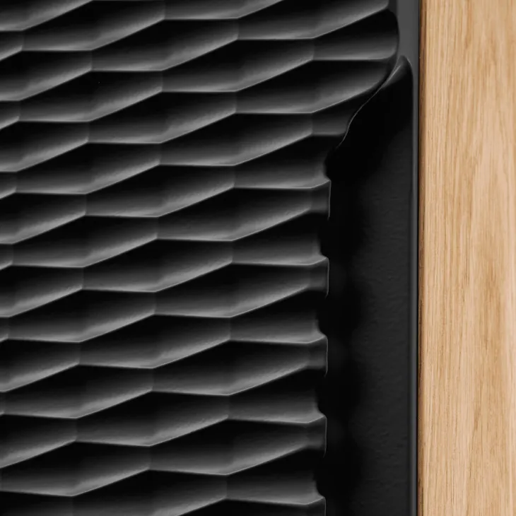 Colonna bagno sospesa 35x170h cm 2 ante nero rovere Swim
