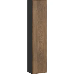 Colonna bagno sospesa 30x140h cm 1 anta noce Walnuts