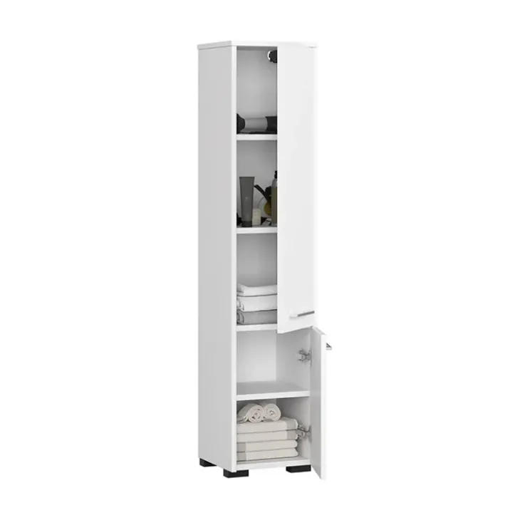 Colonna bagno 30x140h cm 2 ante bianco Woters