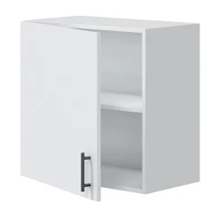 Cucina lineare 220 cm componibile bianco lucido rovere Kimera 4