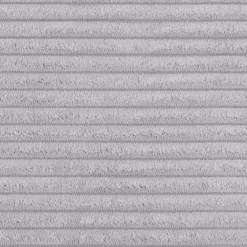 Divano letto matrimoniale 3 posti 245x90cm velluto a coste grigio Ploffy