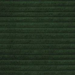 Divano letto matrimoniale 3 posti 245x90cm velluto a coste verde Ploffy