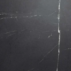 Madia moderna 139x75h cm 2 ante rovere effetto marmo nero Roundi