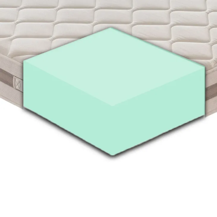 Materasso 90x190cm singolo schiumato ad acqua Ambra