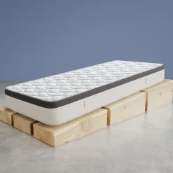 Materasso 120x190cm una piazza e mezza memory con molle Premium
