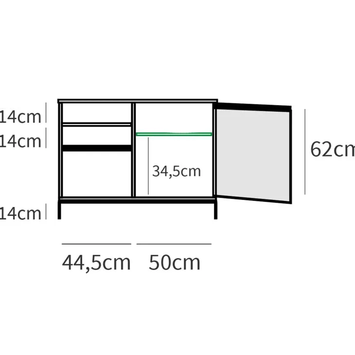Mobile bagno a terra 100cm con lavabo e colonna 3 ante 1 cassetto bianco rovere Jasmund