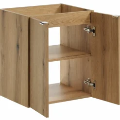 Mobile bagno sospeso 100cm 4 ante rovere Rovery