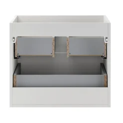 Mobile bagno sospeso 60cm 2 cassetti bianco rovere Speranza