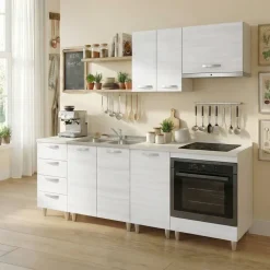 Mobile base cucina 40x86h cm 1 anta bianco frassinato Talise