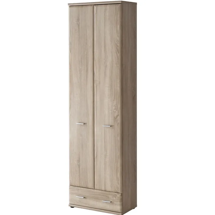 Mobile ingresso 210x203h cm con specchio e appendiabiti rovere sonoma California 4 Gihome®