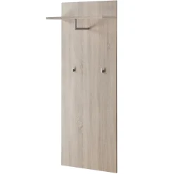 Mobile ingresso 120x203h cm con specchio e appendiabiti rovere sonoma California 2 Gihome®