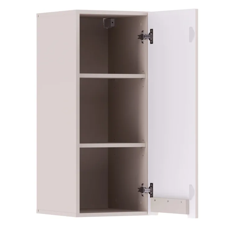 Mobile lavatrice lavanderia 105x180h cm con portabiancheria cannettato beige Cleany