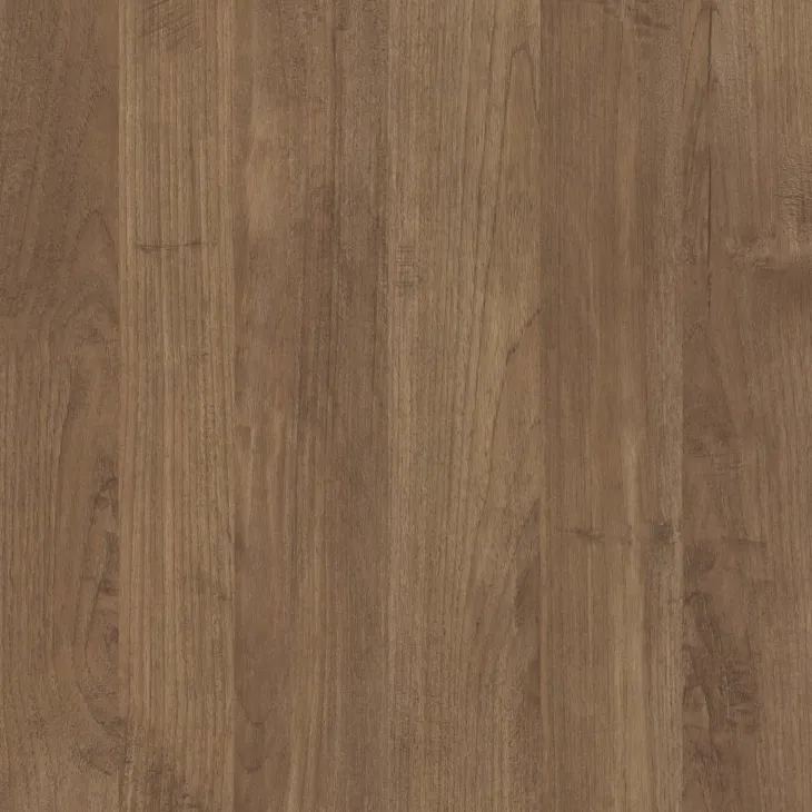 Parete attrezzata sospesa 292x180h cm con pannello cannettato beige rovere scuro Sunset Decor 1042