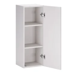 Pensile bagno sospeso 45x80h cm 1 anta bianco rovere Speranza