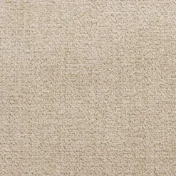 Poltrona design imbottita in tessuto beige Soffio