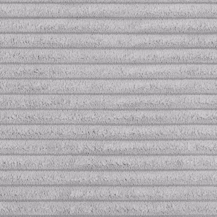Poltrona divano letto pieghevole 90cm velluto a coste grigio Lorin