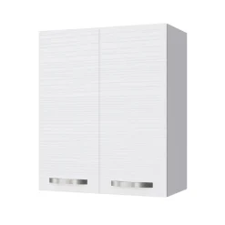 Set base e pensile cucina 60cm 2 ante bianco frassinato Talise
