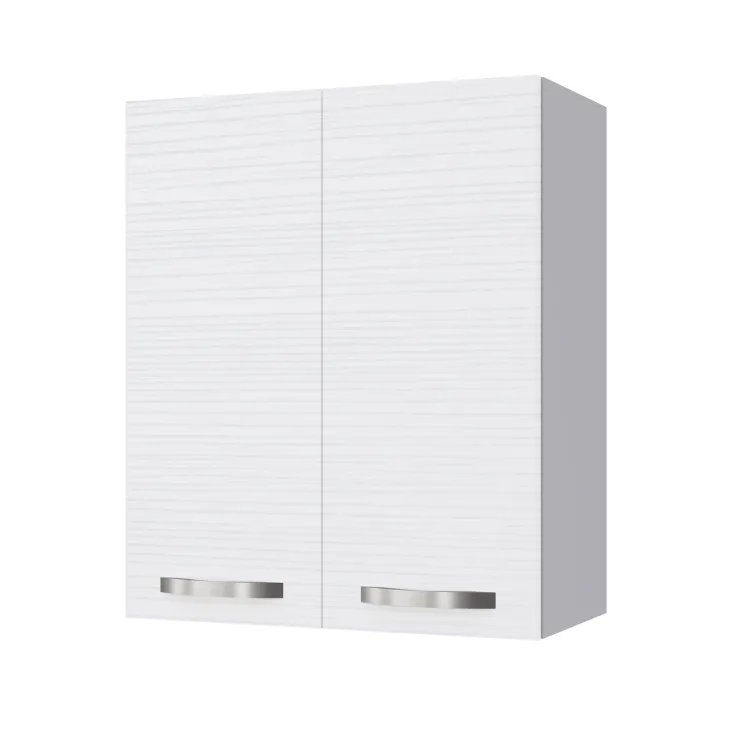 Set base e pensile cucina 60cm 2 ante bianco frassinato Talise