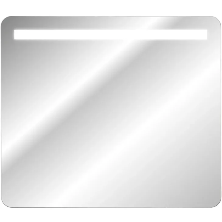 Specchio da parete rettangolare 80x70cm con led Spot