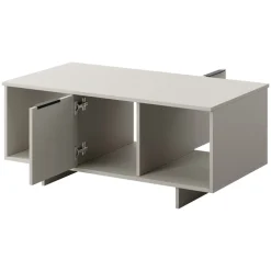 Tavolino soggiorno 100x55cm 2 ante beige cashmere Stone