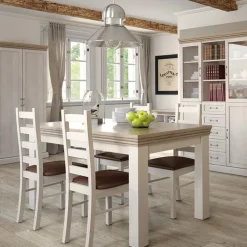 Vetrina alta 87x187h cm 4 ante pino frassinato rovere Blend